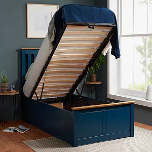 Birlea Phoenix Ottoman Navy Blue Single Ottoman Bed