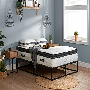 SleepSoul Luna 1000 Pocket Memory Pillow Top Mattress Small Double