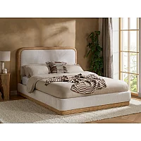 Birlea Girona Double Fabric Bed