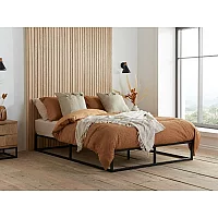 Birlea Soho Double Black Metal Bed