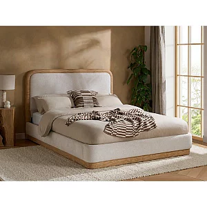 Birlea Girona Double Fabric Bed